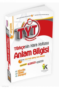 İnformal 2019 YKS Türkçenin Kara Kutusu Anlam Bilgisi Konu Özetli Soru Bankası 1.Cilt