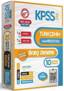 İnformal Yayınları KPSS Türkçenin Manifestosu 10 Deneme Çözümlü