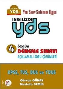 İngilizce YDS 4 Özgün Deneme Sınavı Açıklamalı Soru Çözümleri