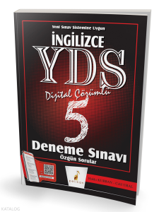 İngilizce YDS Çözümlü 5 Deneme Sınavı