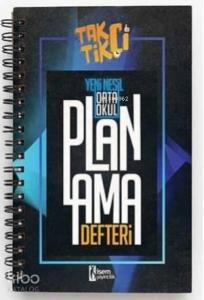 İsem 2021 Taktikçi Orta Okul Yeni Nesil Planlama Defteri İsem Yayıncılık