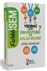 İsem Yayınları 7. Sınıf Din Kültürü ve Ahlak Bilgisi Soru Bankası İsem 