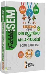 İsem Yayınları 8. Sınıf LGS Din Kültürü ve Ahlak Bilgisi Soru Bankası İsem 