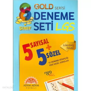 Işıklı - Adım Adım Işıklı 8.Sınıf Lgs 10 Fasiküllü Deneme
