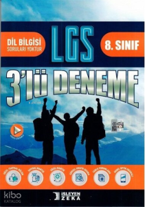 İşleyen Zeka Yayınları 8.Sınıf Lgs 3 Lı Deneme - 2021