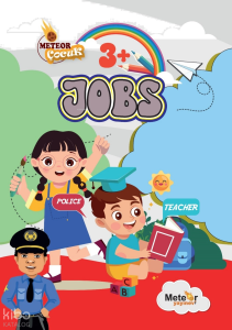 Jobs (Meslekler) ;Türkçe – İngilizce Boyama Kitabı