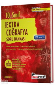 Kafa Dengi 10.Sınıf Extra Coğrafya Soru Bankası (Tümü Video Çözümlü)
