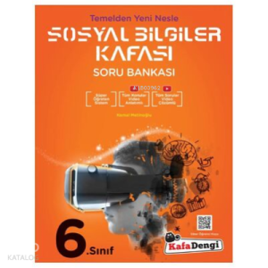 KafaDengi 6.Sınıf Sosyal Bilgiler Kafası Soru Bankası (Tümü Video Çözümlü)