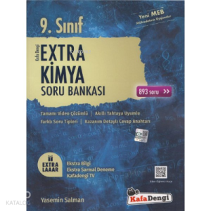 KafaDengi 9.Sınıf Extra Kimya Soru Bankası (Tümü Video Çözümlü)