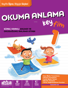 Kaliteli Eğitim Yayınları 1.Sınıf Okuma Anlama Keyfim