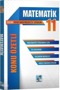 Kare Yayınları 11. Sınıf Matematik Konu Özetli Soru Bankası