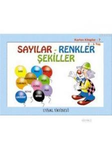 Karton Kitap-7-Sayılar, Renkler, Şekiller