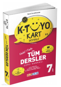 Katyon 7. Sınıf K-Tüyo Kart Destekli Tüm Dersler Soru Bankası