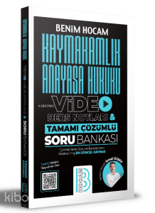 Kaymakamlık Anayasa Hukuku Video Ders Notları ve Tamamı Çözümlü Soru Bankası