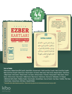 Kısa Sureler ve Dualar;Ezber Kartları