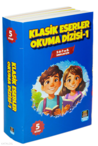 Klasik Eserler Okuma Dizisi-1 (5 Kitap Set) 5-6-7 ve 8. Sınıflar İçin