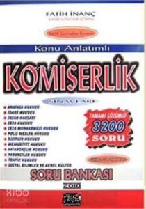 Komiserlik Sınavları; Konu Anlatımlı Soru Bankası