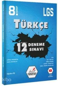 Kondisyon Yayınları 8. Sınıf LGS Türkçe 12 li Deneme Sınavı