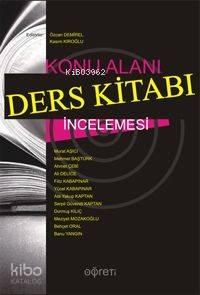 Konu Alanı Ders Kitabı İncelemesi