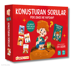 Konuşturan Sorular;Peki Şimdi Ne Yapsam? (Öz Şefkat Kartları ve Kitap Seti)