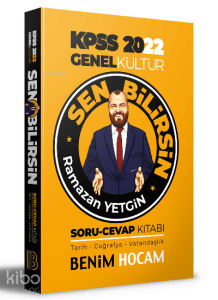 KPSS 2022 Genel Kültür Sen Bilirsin Tarih-Coğrafya-Vatandaşlık Soru Cevap Kitabı