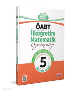 KPSS 2023 ÖABT İlköğretim Matematik Öğretmenliği - Tamamı Çözümlü Orijinal 5 Deneme Sınavı