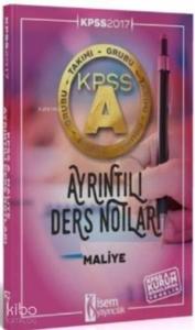 KPSS A Grubu Maliye Ayrıntılı Ders Notları 2017