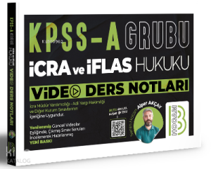 KPSS A Grubu Ticaret Hukuku Video Ders Notları