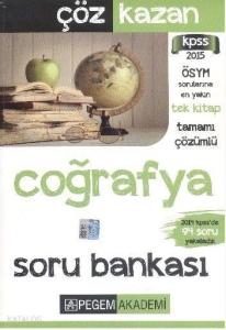 KPSS Coğrafya Çöz Kazan Tamamı Çözümlü Soru Bankası