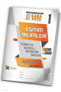 KPSS Eğitim Bilimleri ÖSYM Arşivi Karma Kara Kutu Çıkmış Soru TG D.Çözümlü Deneme 10/1.Kitapçık