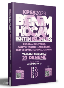 KPSS Eğitim Bilimleri Program Geliştirme Öğretim Yöntem ve Teknikleri Sınıf Yönetimi, Materyal Tasarımı Tamamı Çözümlü 23 Deneme