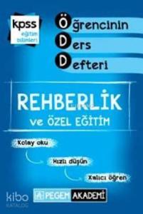 KPSS Eğitim Bilimleri Rehberlik ve Özel Eğitim Öğrencinin Ders Defteri 2015