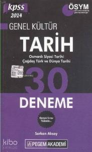 KPSS Genel Kültür Tarih 30 Deneme 2014