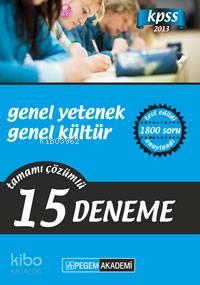 KPSS Genel Yetenek Genel Kültür Tamamı Çözümlü 15 Fasikül Deneme 2013