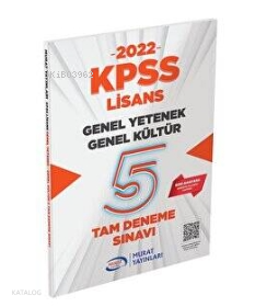KPSS GYGK Lisans 5 Cevap Anahtarlı Deneme Sınavı