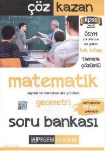 KPSS Matematik Soru Bankası Çöz Kazan Tamamı Çözümlü