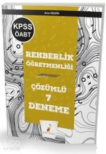 KPSS ÖABT Rehberlik Öğretmenliği Çözümlü 7 Deneme