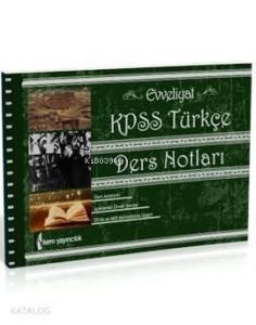 KPSS Türkçe Ders Notları 2015