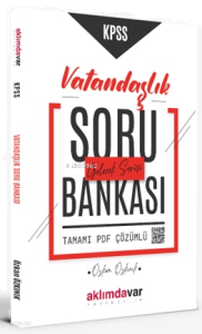 KPSS Vatandaşlık Soru Bankası PDF Çözümlü