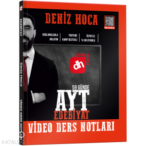 KR Akademi Deniz Hoca AYT 59 Günde Edebiyat Video Ders Notları