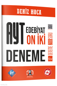 KR Akademi Deniz Hoca AYT Edebiyat 12 Deneme