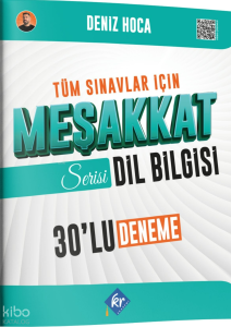 KR Akademi Deniz Hoca Tüm Sınavlar İçin Meşakkat Serisi Dil Bilgisi 30'lu Deneme Sınavı