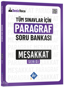 KR Akademi Deniz Hoca Tüm Sınavlar İçin Paragraf Soru Bankası Meşakkat Serisi