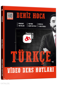 KR Akademi Deniz Hoca Tüm Sınavlar İçin Türkçe Video Ders Kitabı