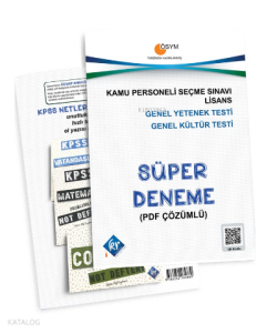 Kr Akademi GYGK Süper Deneme