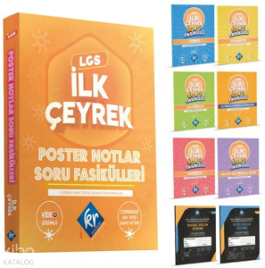 Kr Akademi LGS İlk Çeyrek Poster Notlar Soru Fasikülleri (1. Çeyrek)