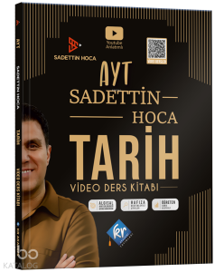 Kr Akademi Sadettin Hoca AYT Tarih Video Ders Kitabı