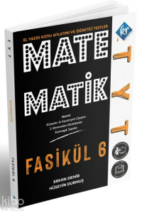 Kr Akademi TYT Matematik El Yazısı Konu Anlatım 6. Fasikül