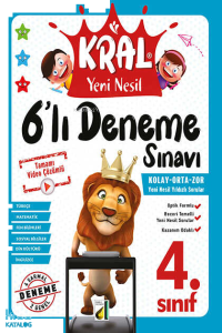 Kral Yeni Nesil 6’lı Deneme Sınavı (4. Sınıf)