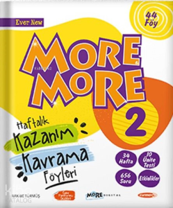 Kurmay ELT 2. Sınıf More & More Haftalık Kazanım Kavrama Föyleri